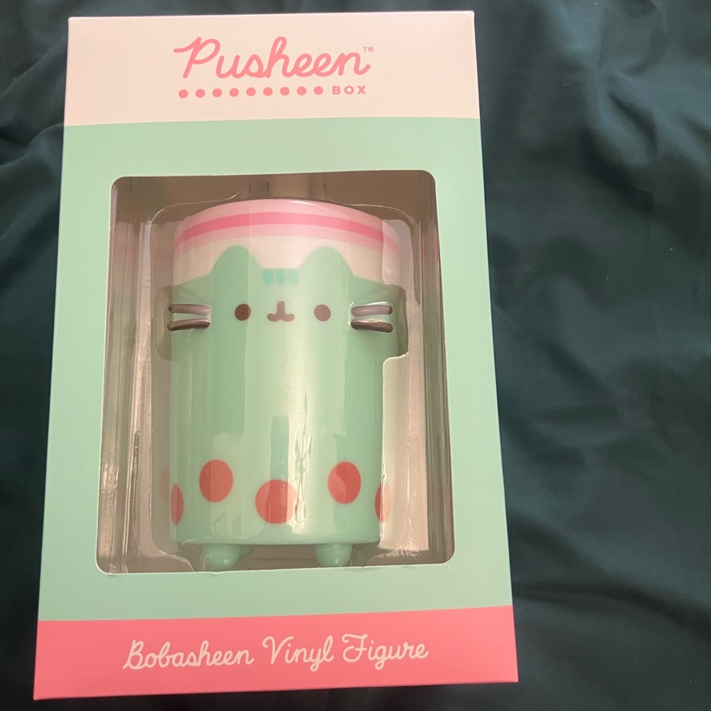 Vinyl Pusheen Figure, Boba Tea, NIB, Bobasheen